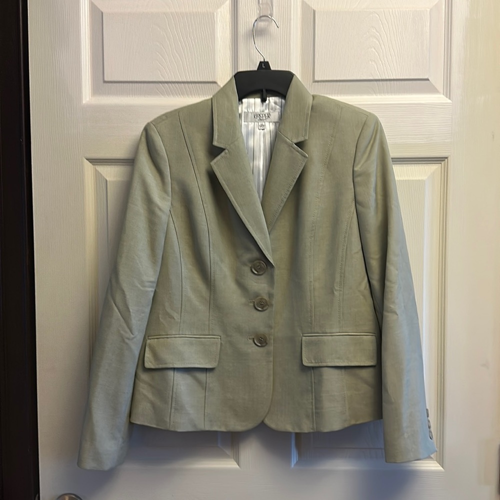 Kasper Separates Khaki Blazer- Size 12